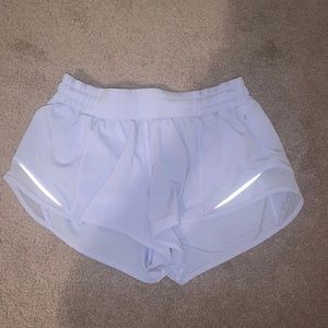 Light Purple Lululemon Hotty Hot Shorts